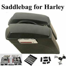 Tf-0401013-unp Zxmt Unpainted Hard Saddle Bags Luggage With Latch Lids For Harley Road Glide 1994-2013