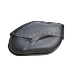 Dowco Revolution Series Hardmount Studded - Black/chrome, Leather SB1807. Fixed Price $239.20.