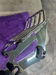 Harley 09-23 Flht Flhx Fltr Flhr Genuine Detachable 2-UP Luggage Rack Chrome. Fixed Price $99.00.