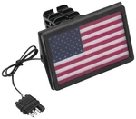 Kuryakyn Freedom Flag Led Receiver Hitch Cover Black. Fixed Price $62.04.