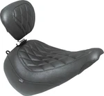 Mustang Wide Tripper Black Solo Seat W/ Backrest Diamond Stitch (89027). Fixed Price $517.49.