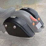 Matte Black Saddlebags Electronic Latch For Indian Chieftain Dark Horse 16-18 17. Fixed Price $599.99.