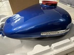 Harley Trike Ultra Limited Tank Touring 09-23 Blue Pearl Vivid Black Flhtk. Fixed Price $675.00.