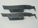Harley-davidson 2004 Cvo Electra Glide Saddlebag Filler Strips Starlight Black. Fixed Price $69.95.