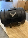 Willie And Max Black Magic Pax Harley Bag. Fixed Price $100.00.