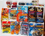 Hot Wheels Matchbox Lot Rare Dare, Police Harley 1:18 Indycar Looney 15+ Diecast. Fixed Price $37.91.