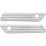 Arlen Ness 03-609 Saddlebag Latch Covers, 10-GAUGE Chrome. Fixed Price $174.60.