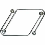 Cobra Saddlebag Supports Chrome Motorcycle Street Bike 02-6101 3501-0306. Fixed Price $97.98.