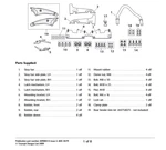A9758067 Triumph Rocket Iii Touring Quick Release Sissy Bar Kit. Fixed Price $333.14.