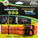 Rok Straps Adjustable Commuter Stretch Twin Pack 28" Length. Fixed Price $23.99.