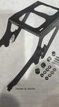Black Trunk Mount Rack & Docking Kit For Harley Fat Boy Flstfb Flde Flhcs. Fixed Price $100.00.