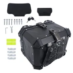 Waterproof Trunk Luggage Storage Case With Safety Lock Motorcycle Top Box 45L. Fixed Price $69.37.