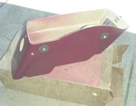 Nos Harley Left Side Saddlebag Flh Big Twins 90704-80 Red. Fixed Price $100.00.