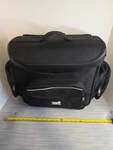 Tour Master Extra Large Double Sissy Bar Motorcycle Luggage Bag Black 16"X8"X14". Fixed Price $79.99.