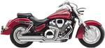 Cobra 1826 Speedster Slashdown F/s Chrome Fits Hon VTX1800R/S/N 02-08. Fixed Price $816.96.