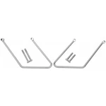Drag Specialties Chrome Saddlebag Support Brackets For Harley-davidson Softail. Fixed Price $92.55.