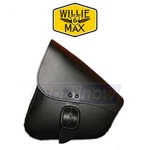 Willie & Max Leather Swingarm Bag For 1990-2017 Harley Davidson Flstf Fat Qf. Fixed Price $194.24.