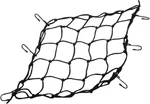 Emgo Bungee Tie-down Cargo Net 15" X Black Universal. Fixed Price $16.41.