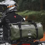 Motorcycle Travel Reflective Safety Bag, Motowolf, Rear Seat Pack 66L, Green. Fixed Price $87.47.