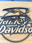Used Harley-davidson Saddlebag Support Inserts Black 90201754DH. Fixed Price $13.11.