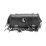 Dream Apparel Leather Motorcycle Tool Bag With Braid, Fringes, And Concho. Fixed Price $28.99.
