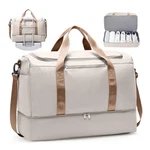 Travel Duffle With Shoe Compartment, Xl Weekender Bags For Women, Carry O.... Fixed Price $35.40.