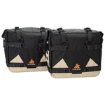 Tusk Pannier Racks With Pilot Bags Black/tan For Honda Africa Twin Adventure. Fixed Price $381.47.