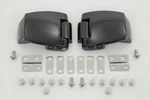 Black Touring Pack Luggage Hinge Kit For Harley Davidson By V-twin. Fixed Price $54.86.