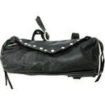 Unik International Leather Tool Bag W/black Studs And Fringe - 1610.00. Fixed Price $27.27.