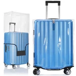 Bluecosto Luggage Cover For Suitcase Clear Pvc Protector Bags -.... Fixed Price $15.56.
