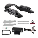 Rear Fender With Led For Harley Touring 2014-LATER Fascia Smoke Abs. Fixed Price $102.88.