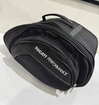 Genuine Ducati Left + Right Side Bag Including Cover And Bracket - 96777308B. Fixed Price $681.78.