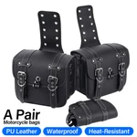 Waterproof Motorcycle Saddlebag For Harley Sportster Xl 883 1200 Honda / Yamaha. Fixed Price $37.04.