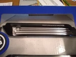 Performance Machine Contrast Cut Fluted Saddlebag Latch Cover (left Side Only). Fixed Price $60.00.