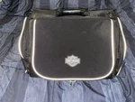 Official Harley Davidson Rear Tail Premium Luggage Bag With Rain Cover Black. Fixed Price $80.00.