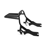 Black Two Up Rear Luggage Rack Mounting Fit For Harley Fat Bob Fxfb 18-25. Fixed Price $99.99.