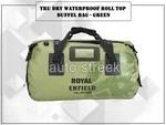 Genuine Royal Enfield Tru Dry Waterproof Roll Top Duffel Bag, Green. Fixed Price $139.23.