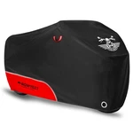 Rowyeet Motorcycle Cover Waterproof Outdoor Storage With 96.5", 420D Red. Fixed Price $43.37.