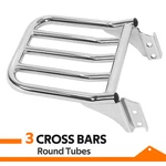 Sissy Bar Backrest Luggage Rack For Harley Heritage Softail Dyna Fatboy 1984-UP. Fixed Price $33.16.