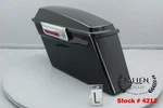 2007 Harley Road King Aftermarket Left Saddlebag Vivid Black #4212. Fixed Price $69.99.