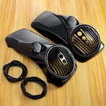 8'' Saddlebag Speaker Lids For Harley 1994-13 Street Road Glide Vivid Black Pair. Fixed Price $179.95.