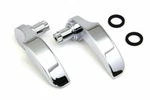 Chrome Saddlebag Handle Kit For Harley Davidson By V-twin. Fixed Price $113.35.
