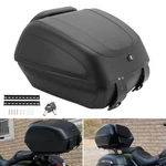 Pu Leather Tail Box Trunk Luggage Carrier Case Top Lock Storage For Harley. Fixed Price $240.99.