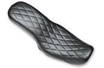 Le Pera Cobra Diamond Pillion Pad One Piece Black Vinyl Seat LK-071DM. Fixed Price $479.00.