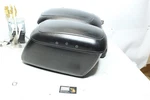 00-17 Harley Softail Hard Rigid Leather Locking Saddlebag Set Pair. Fixed Price $300.00.