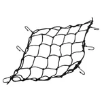 Emgo Bungee Net Black 78-60500. Fixed Price $10.01.