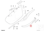 Genuine Bmw 89V 0555 Moulding Rocker Panel Rear Left Black 52532308673. Fixed Price $49.75.