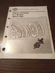 Parts Catalog/spare List Harley Davidson Flt Models 1980-1983 From 1989. Fixed Price $79.99.