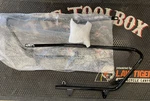 Hogworkz Black Saddlebag Conversion Brackets - HW157102. Fixed Price $200.00.