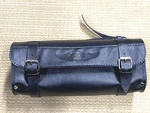 Harley Davidson Handlebar Fork Bag Tool Pouch Side Faux Leather Logo Black Nwot. Fixed Price $45.00.